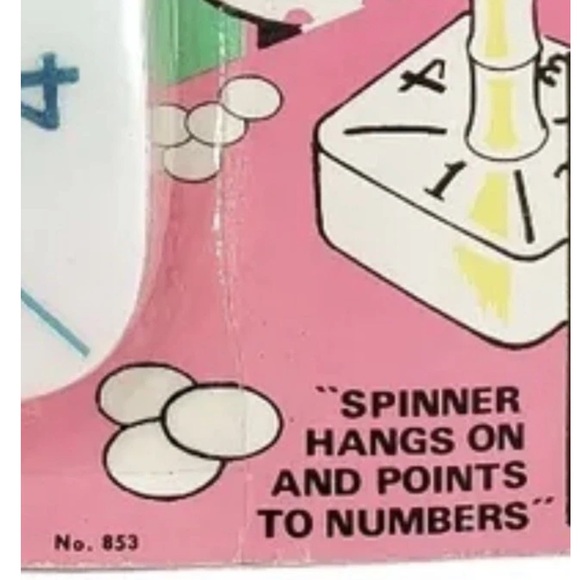 Vtg ChemToy Spinner Top Chance Game Sealed Unopened 60s Dime Store Birthday Gift - Picture 9 of 10